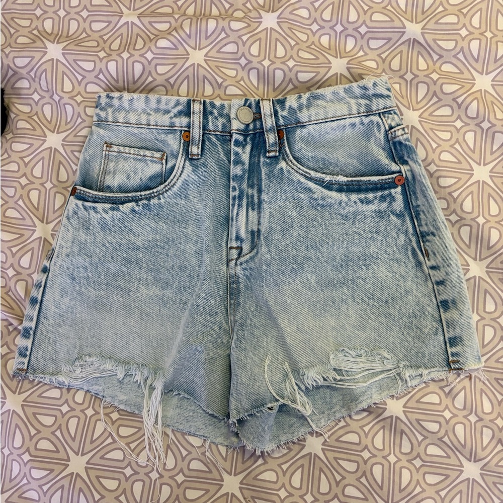 Blank NYC Light Blue Jean Shorts